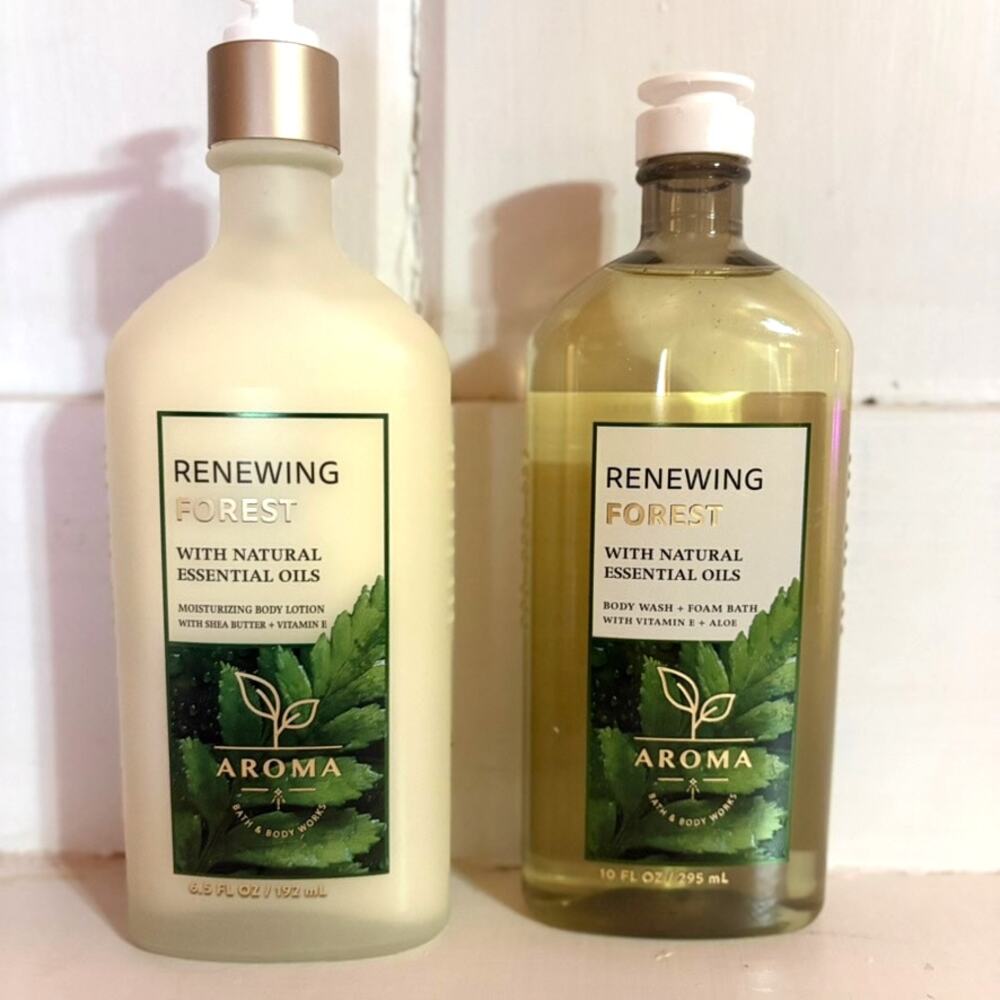 Bath & Body Works Aromatherapy renewing forest